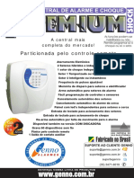MANUAL GENNO ELETRIF. SHOCK PREMIUM V3 Não Certificado PDF