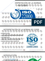 Clase 6 Interpretacion Norma ISO 22000