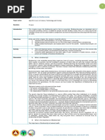 Week 13 - Biodiversity and The Healthy Society (Draft)