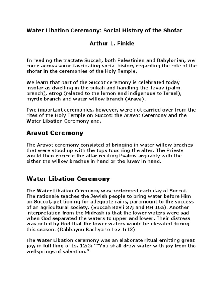 water-libation-ceremony-social-history-of-the-shofar-arthur-l-finkle