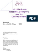 Diez Garcia Rafael - Guia Didactica de Estadistica Descriptiva para Las Cs