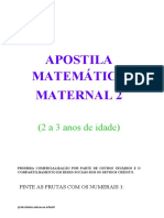 APOSTILA MATEMÁTICA MATERIAL 2