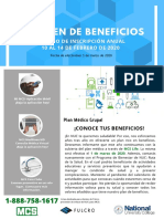 Flyer Resumen de Beneficios Plan Médico PDF
