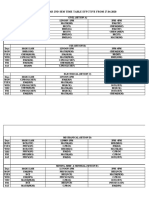 1646online Class Time Table For 1st Year 2nd Semester201920