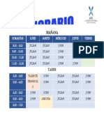 HORARIO