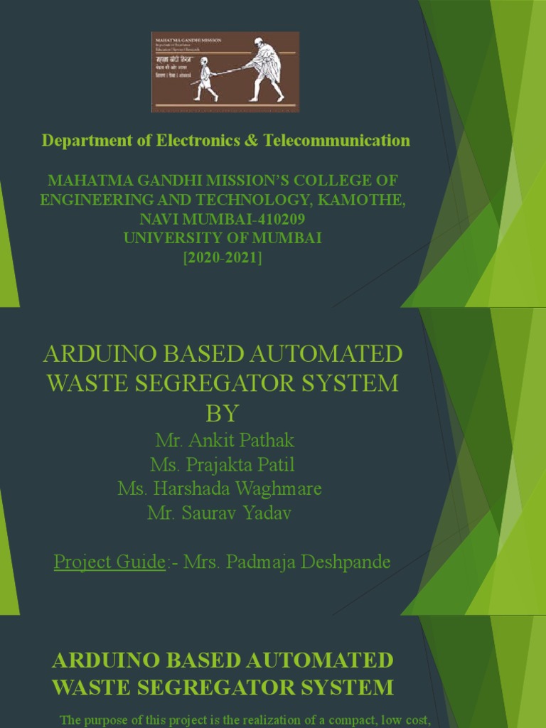 Arduino Based Automated Waste Segregation Project PDF Recycling Diode