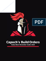 Capoch's Build Orders: Subscribers November Guide 2020