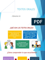 Textos Orales