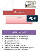 1.1 Generalidades de La Metrología PDF