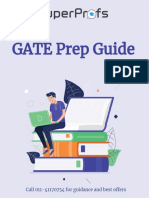 GATE Prep Guide: Call 011-41170754 For Guidance and Best o Ers