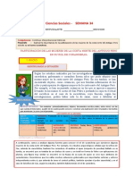 Semana 34 Ciencias Sociales 1ro Secundaria