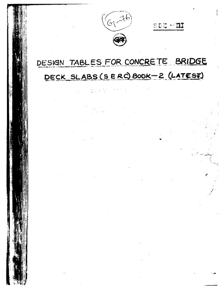 SERC Tables | PDF