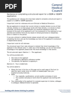 SAT - Guidance On Completing A Structured Report For A CESR or CEGPR - DC5356 - PDF 56569930 PDF