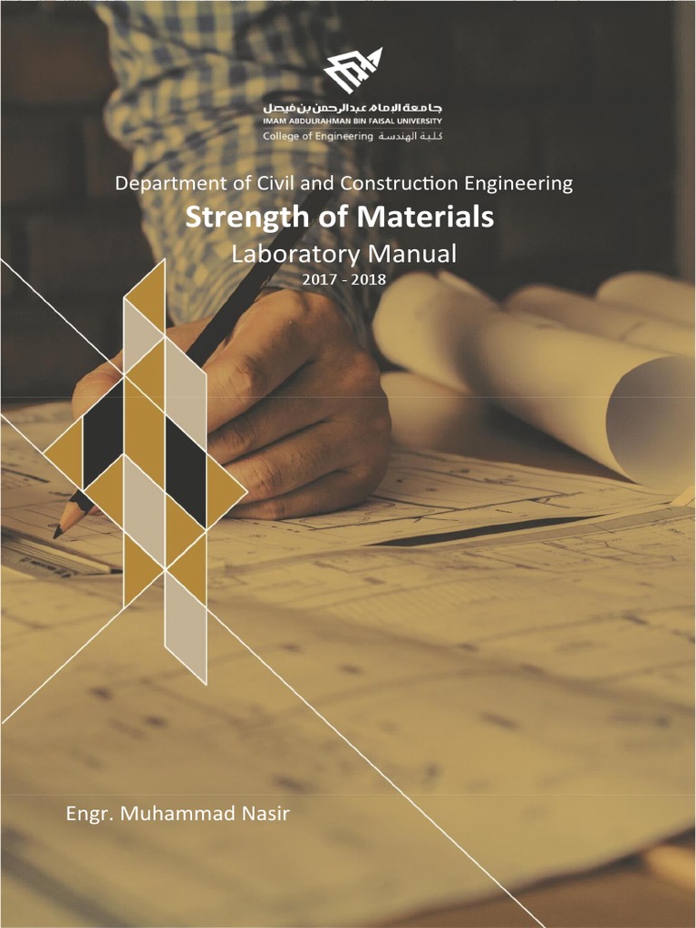 Strength of Materials Lab Manual 2017-2018 | PDF | Deformation ...