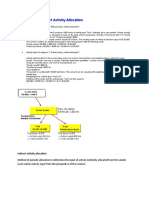 Secondary Cost Element Types