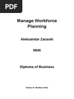 Manage Workforce Planning ZAC