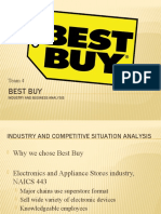 Best Buy Industry and Business Analysis