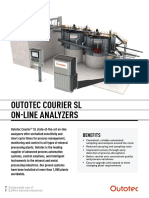 Outotec Courier SL On-Line Analyzers: Benefits