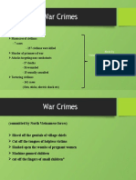 War Crimes: Established by ?