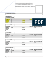 Anexo para Proyectos de Investigación