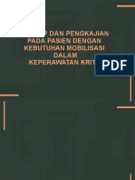 Kebutuhan Mobilisasi