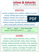 Adjectives & Adverbs - Practice 1