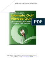 Ultimate Golf Fitness Guide
