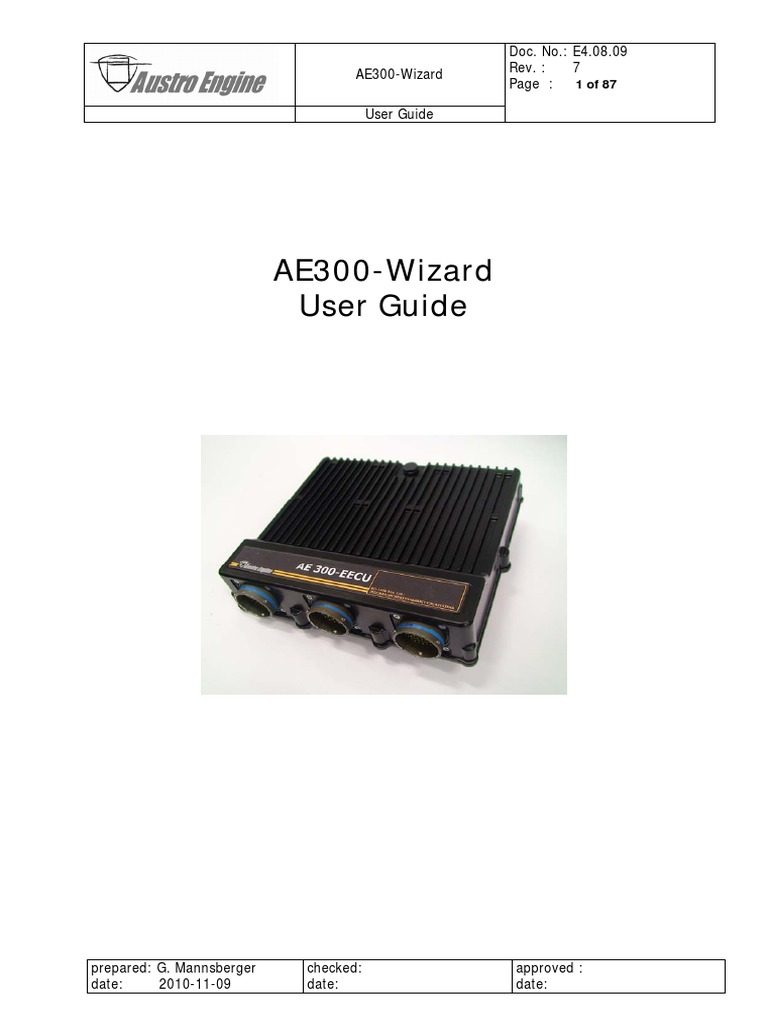 AE300-Wizard User Guide | PDF | Screenshot | Power Supply