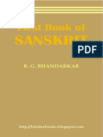 First Book of Sanskrit - RG Bhandarkar