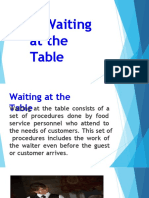 Waiting at The Table