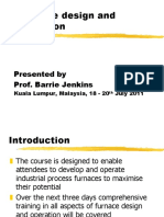 Furnace Design and Operation: Presented by Prof. Barrie Jenkins