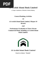 Al Arafah Islami Bank Limited General Ba