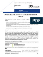 Public Health Issues of Global Population Ageing