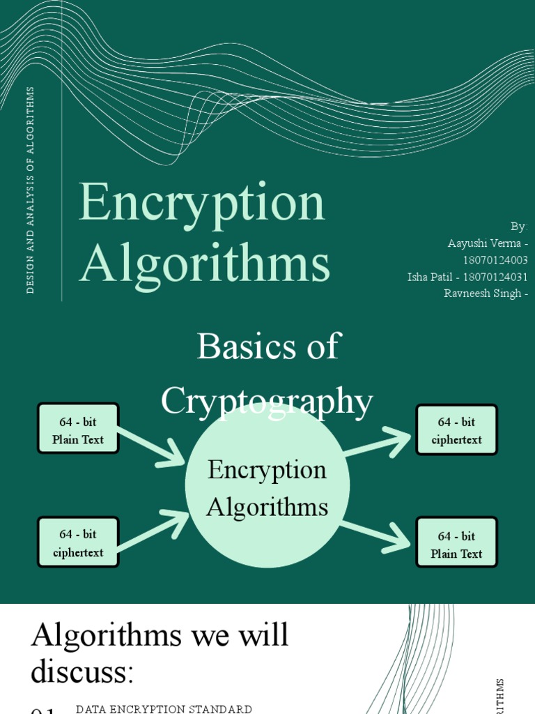 Design and Analysis of Algorithms | PDF | Cryptography | Cipher
