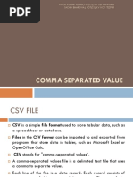 CSV File Notes