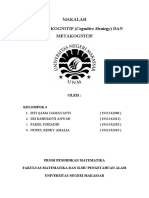 Makalah Strategi Pembelajaran Mat. Materi 11 - KLP 4