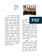 pelantikan dan penerimaan anggota pandega baru Racana Soedirman