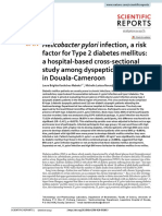 Helicobacter Pylori Infection, A Risk