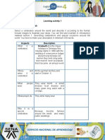 Learning Activity 1 Evidence: Take A Break