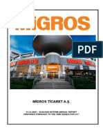 Migros Activity Report September 2020