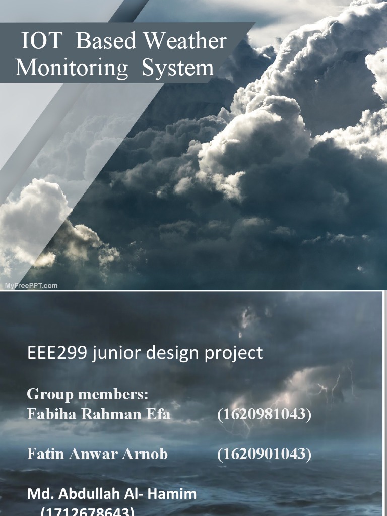 IOT Based Weather Monitoring System | PDF | Internet Of Things | Sensor