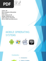 Mobil Operating System