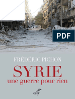 Syrie Une Guerre Pour Rien - Frederic Pichon