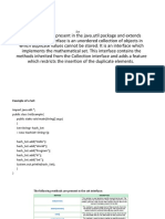 Set, List, Map Presentation