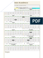 Calendário Acadêmico