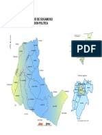 Mapa político de Sogamoso y municipios vecinos