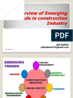 Emerging Trends in Construction Industry: An Overview of Concrete Technology and Formwork Innovation