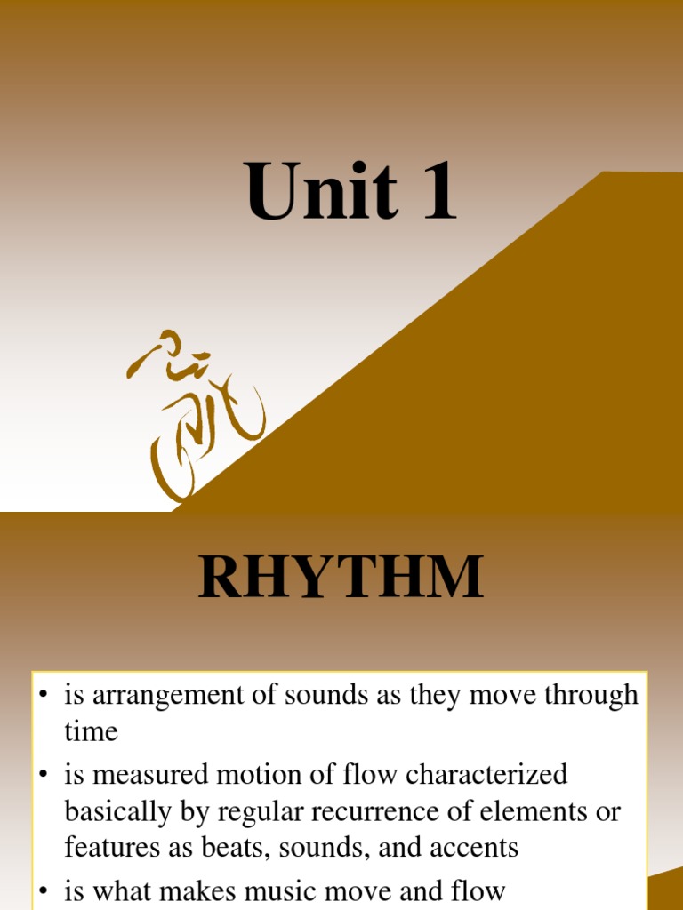 1 - Rhythm | PDF