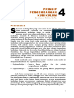 Modul 4 Prinsip Pengembangan Kurikulum PDF