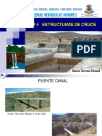 Diseño de puente canal para canal de sección trapezoidal